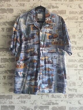 David Carey Southern California Hawaiian Shirt Size L